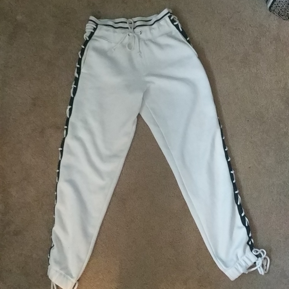 Fenty PUMA Lace-up Sweatpant White